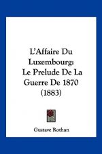 L'Affaire Du Luxembourg: Le Prelude De La Guerre De 1870 (1883)
