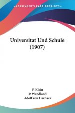 Universitat Und Schule (1907)