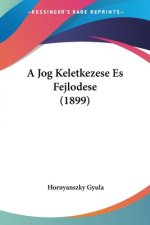 A Jog Keletkezese Es Fejlodese (1899)