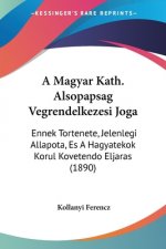 A Magyar Kath. Alsopapsag Vegrendelkezesi Joga: Ennek Tortenete, Jelenlegi Allapota, Es A Hagyatekok Korul Kovetendo Eljaras (1890)
