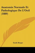 Anatomie Normale Et Pathologique De L'Oeil (1889)