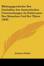 Bildungsgeschichte Der Genitalien Aus Anatomischen Untersuchungen An Embryonen Des Menschen Und Der Thiere (1830)