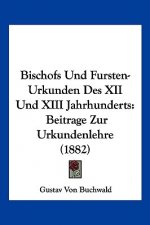Bischofs Und Fursten-Urkunden Des XII Und XIII Jahrhunderts: Beitrage Zur Urkundenlehre (1882)