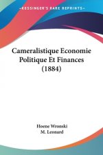 Cameralistique Economie Politique Et Finances (1884)