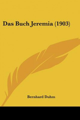 Das Buch Jeremia (1903)