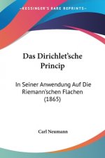 Das Dirichlet'sche Princip: In Seiner Anwendung Auf Die Riemann'schen Flachen (1865)