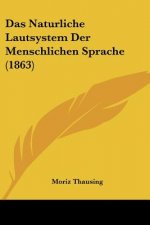 Das Naturliche Lautsystem Der Menschlichen Sprache (1863)
