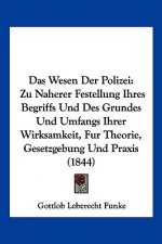 Das Wesen Der Polizei: Zu Naherer Festellung Ihres Begriffs Und Des Grundes Und Umfangs Ihrer Wirksamkeit, Fur Theorie, Gesetzgebung Und Prax