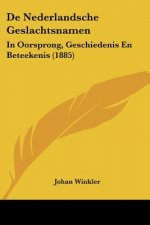 De Nederlandsche Geslachtsnamen: In Oorsprong, Geschiedenis En Beteekenis (1885)