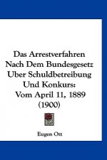 Das Arrestverfahren Nach Dem Bundesgesetz Uber Schuldbetreibung Und Konkurs: Vom April 11, 1889 (1900)