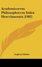 Academicorvm Philosophorvm Index Hercvlanensis (1902)