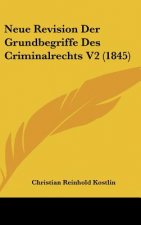 Neue Revision Der Grundbegriffe Des Criminalrechts V2 (1845)
