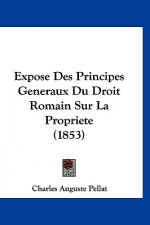 Expose Des Principes Generaux Du Droit Romain Sur La Propriete (1853)