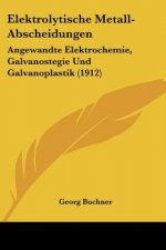 Elektrolytische Metall-Abscheidungen: Angewandte Elektrochemie, Galvanostegie Und Galvanoplastik (1912)