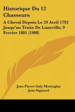 Historique Du 12 Chasseurs: A Cheval Depuis Le 29 Avril 1792 Jusqu'au Traite de Luneville, 9 Fevrier 1801 (1908)