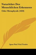 Naturlehre Des Menschlichen Erkennens: Oder Metaphysik (1828)