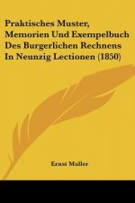 Praktisches Muster, Memorien Und Exempelbuch Des Burgerlichen Rechnens In Neunzig Lectionen (1850)