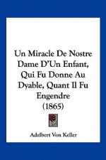 Un Miracle De Nostre Dame D'Un Enfant, Qui Fu Donne Au Dyable, Quant Il Fu Engendre (1865)