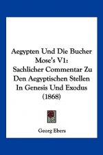 Aegypten Und Die Bucher Mose's V1: Sachlicher Commentar Zu Den Aegyptischen Stellen In Genesis Und Exodus (1868)