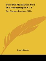 Uber Die Mundarten Und Die Wanderungen V1-4: Der Zigeuner Europa's (1872)
