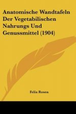 Anatomische Wandtafeln Der Vegetabilischen Nahrungs Und Genussmittel (1904)