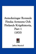 Anteckningar Rorande Finska Armeens Och Finlands Krigshistoria, Part 1 (1870)