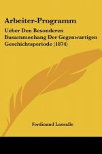 Arbeiter-Programm: Ueber Den Besonderen Busammenhang Der Gegenwartigen Geschichtsperiode (1874)