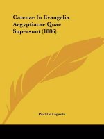 Catenae In Evangelia Aegyptiacae Quae Supersunt (1886)