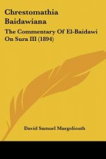 Chrestomathia Baidawiana: The Commentary Of El-Baidawi On Sura III (1894)