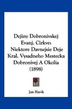 Dejiny Dobronivskej Evanj. Cirkve: Niektore Davnejsie Deje Kral. Vysadneho Mestecka Dobronivej A Okolia (1898)