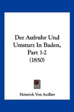 Der Aufruhr Und Umsturz In Baden, Part 1-2 (1850)