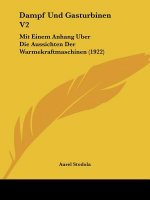 Dampf Und Gasturbinen V2: Mit Einem Anhang Uber Die Aussichten Der Warmekraftmaschinen (1922)