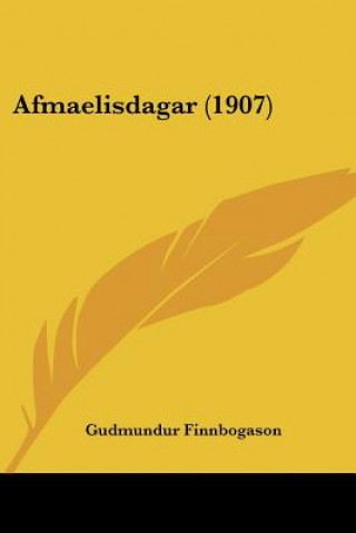 Afmaelisdagar (1907)