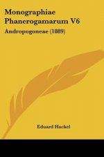 Monographiae Phanerogamarum V6: Andropogoneae (1889)