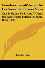 Coordmacion Alfabetica De Las Voces Del Idioma Maya: Que Se Hallan En El Arte Y Obras Del Padre Pedro Beltran De Santa Rosa (1898)