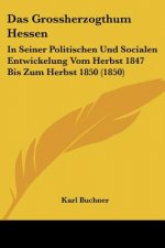 Das Grossherzogthum Hessen: In Seiner Politischen Und Socialen Entwickelung Vom Herbst 1847 Bis Zum Herbst 1850 (1850)