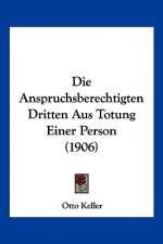Die Anspruchsberechtigten Dritten Aus Totung Einer Person (1906)
