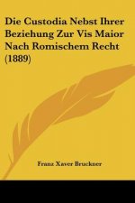 Die Custodia Nebst Ihrer Beziehung Zur Vis Maior Nach Romischem Recht (1889)