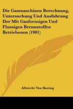 Die Gasmaschinen Berechnung, Untersuchung Und Ausfuhrung Der Mit Gasformigen Und Flussigen Brennstoffen Betriebenen (1901)