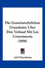 Die Gemeinrechtlichen Grundsatze Uber Den Verkauf Mit Lex Commissoria (1896)