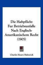 Die Haftpflicht Fur Betriebsunfalle Nach Englisch-Amerikanischem Recht (1905)