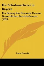 Die Schuhmacherei In Bayern: Ein Beitrag Zur Kenntnis Unserer Gewerblichen Betriebsformen (1893)