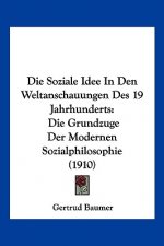 Die Soziale Idee in Den Weltanschauungen Des 19 Jahrhunderts: Die Grundzuge Der Modernen Sozialphilosophie (1910)