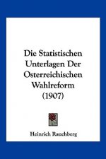 Die Statistischen Unterlagen Der Osterreichischen Wahlreform (1907)