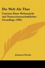 Die Welt ALS That: Umrisse Einer Weltansicht Auf Naturwissenschaftlicher Grundlage (1901)