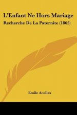 L'Enfant Ne Hors Mariage: Recherche De La Paternite (1865)