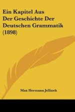 Ein Kapitel Aus Der Geschichte Der Deutschen Grammatik (1898)
