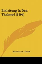 Einleitung In Den Thalmud (1894)