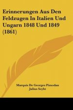 Erinnerungen Aus Den Feldzugen In Italien Und Ungarn 1848 Und 1849 (1861)