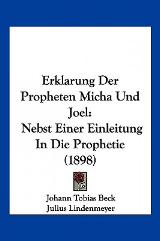 Erklarung Der Propheten Micha Und Joel: Nebst Einer Einleitung In Die Prophetie (1898)